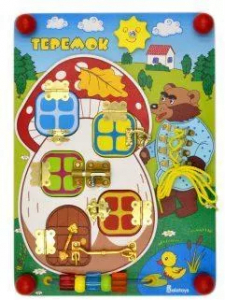 Бизиборд Теремок 350*250*55