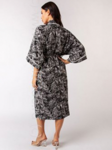 Халат 240099 ЧБ Chantemely Дроп
