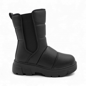 Сапоги на меху 3103В-1 черные