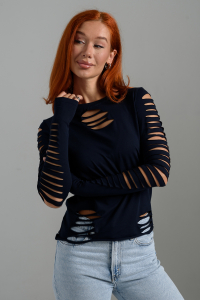 7476 Лонгслив женский