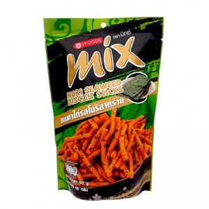 Палочки хрустящие с водорослями нори MIX, 60 гр