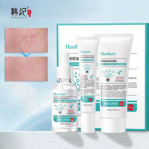 Набор анти-акне для жирной кожи с салициловой и гиалуроновой кислотами 3 в 1 Hankey