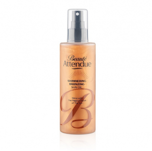 Масло для загара Beaute Attendue Shimmering bronzing sun oil 200 мл