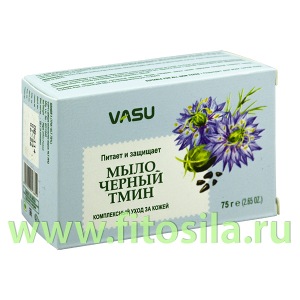 Мыло Черный Тмин (Vasu Black seed 75 гр Trichup