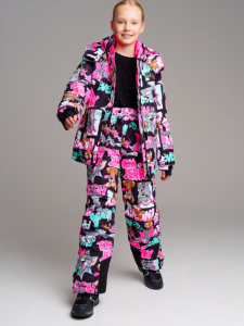 Комплект зимний для девочки: куртка, брюки