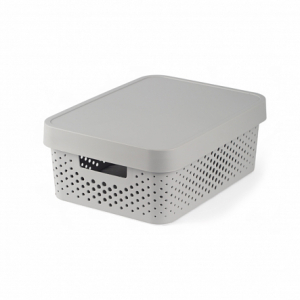 Коробка INFINITY 11л серая