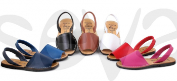 Avarca menorquina, SANDALIA SENORA PIEL