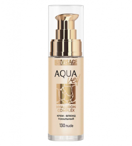 Крем-флюид тональный AQUA veil HYALURON COMPLEX тон 130 Nude LUXVISAGE