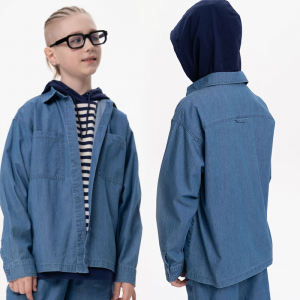 BGCJ3373 сорочка верхняя для мальчиков (1 шт в кор.)