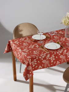 Скатерть «Этель New Year's plants» 110?149 см, 100% хл, рогожка 186 г/м?