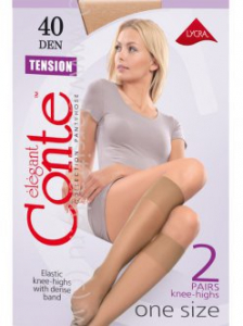 Гольфы женские Tension 40 Conte Дроп 2 пары