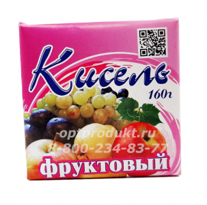 Кисель 160 гр*42 (фруктовый)