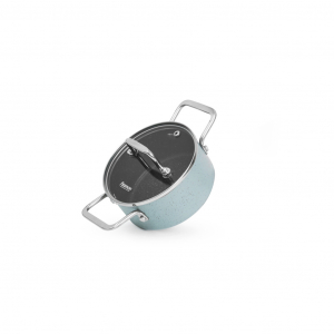Мини кастрюля с антипригарным покрытием 14 cм / 0,95 л Mini chef арт. 14401