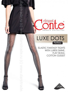 Колготки женские Fantasy Luxe Dots Conte Дроп