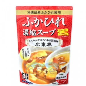 Суп из акульих плавников концентрированный (3-4 порции) Sanriku Кантонский стиль, готовый, 200 гр