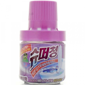 Super Chang Очиститель для унитаза, флакон, лаванда, 180 гр