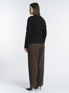 Брюки из костюмной вискозной ткани