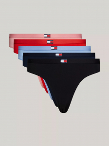 Tommy Jeans Flag Logo Thong 5-Pack