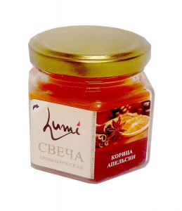 Свеча банка КОРИЦА+АПЕЛЬСИН 5080214