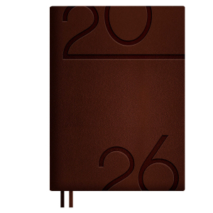 Ежедневник датированный 2026 ESCALADA, #ДУМАЙ КАК МИЛЛИАРДЕР, формат А5+, 176 л., мягкий переплёт, запаянный край, искусственная кожа 