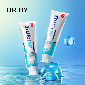 Зубная паста с ксилитом для укрепления зубов и защиты десен DR.BY toothpaste XYLITOL Pure, 120 гр