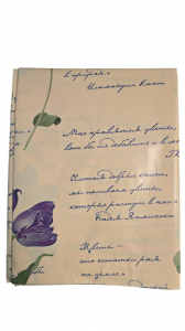 Штора п/э 180*180 Беж.Тюльпаны Альф