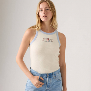 Graphic Essential Racer Tank