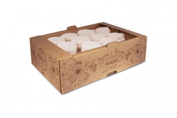 Зефир ванильный (коробка 1 кг)