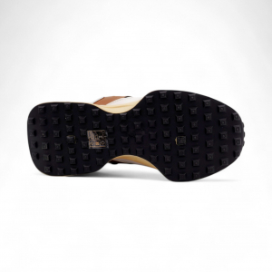 Кроссовки К210-1 бело коричневые