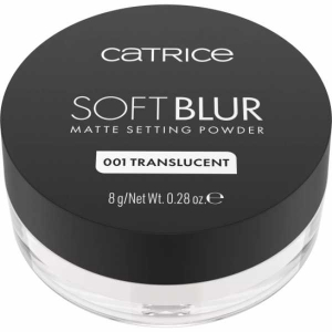Пудра рассыпчатая матирующая Soft Blur Matte Setting Powder, 001 Translucent Catrice