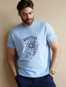 Футболка из премиального хлопка с авторским принтом