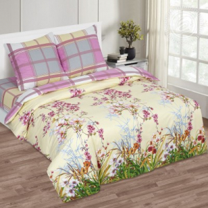 Постельное белье Утренний сад (поплин DE LUXE)
