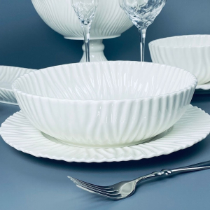 305-309 Салатник 23х7см САВАННА в под.уп.(х16)Фарфор