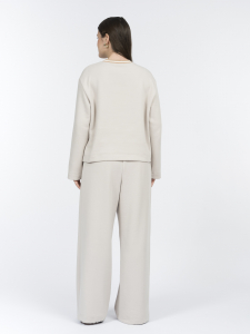 Свитшот из хлопкового трикотажа