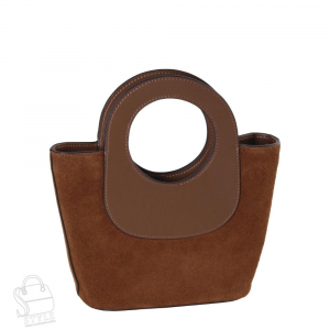 Сумка женская кожаная 56075BDAA brown Baidou