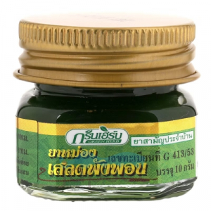 Green Herb Compound Clinacanthus Nutans Balm Бальзам с клинакантунсом нутансом, зеленый, 10 гр