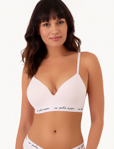 2PK WIRE FREE CLASP BACK BRAS WITH ADJUSTABLE STRAPS