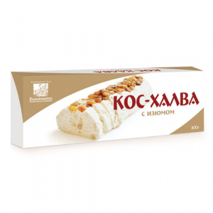 Кос-халва с изюмом расф. 0,200 (8шт/кор)