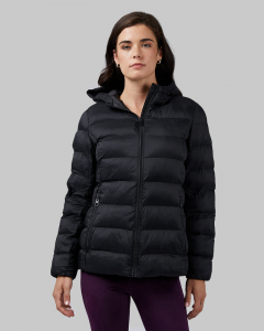 WOMEN'S LIGHTWEIGHT PACKABLE HOODED JACKET