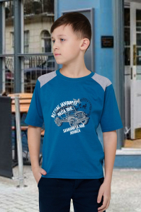 футболка для мальчика М 0107-21 -50%