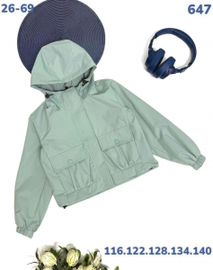 Ветровка 647 мятный