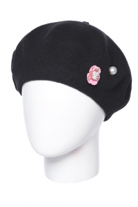 Берет женский Di Lana Юсонце Брошь-1