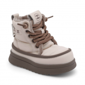 Ботинки демисезонные R23-3 св. бежевые