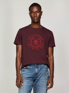 Embroidered Heritage Crest Logo T-Shirt