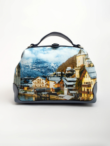 сумка саквояж REBEKA print