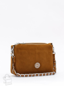 Сумка женская кожаная 0829CF camel Polina&Eiterou