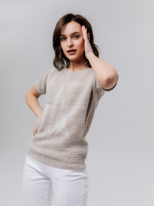 Джемпер из льна 4-237