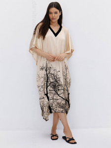 Платье домашнее OmD 0522D Sakura Omsa Дроп