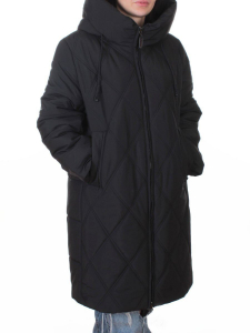 A612 INK. BLUE Куртка зимняя женская (верблюжья шерсть, 120 гр. холлофайбер)