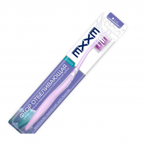 Зубная щетка мягкая EXXE щетина - полиамидная нить, ручка - PP, TPR   EXXE